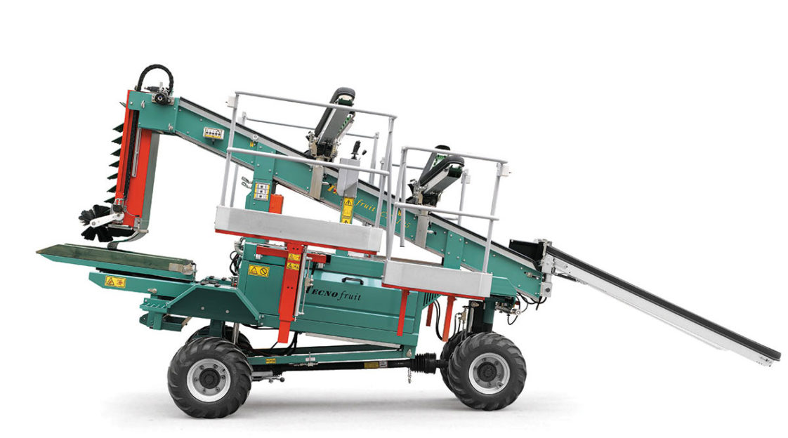 TECNOFRUIT FRUIT HARVEST MACHINES FRUMACO Made in GERMANY
